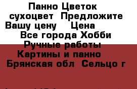 Панно Цветок - сухоцвет. Предложите Вашу цену! › Цена ­ 4 000 - Все города Хобби. Ручные работы » Картины и панно   . Брянская обл.,Сельцо г.